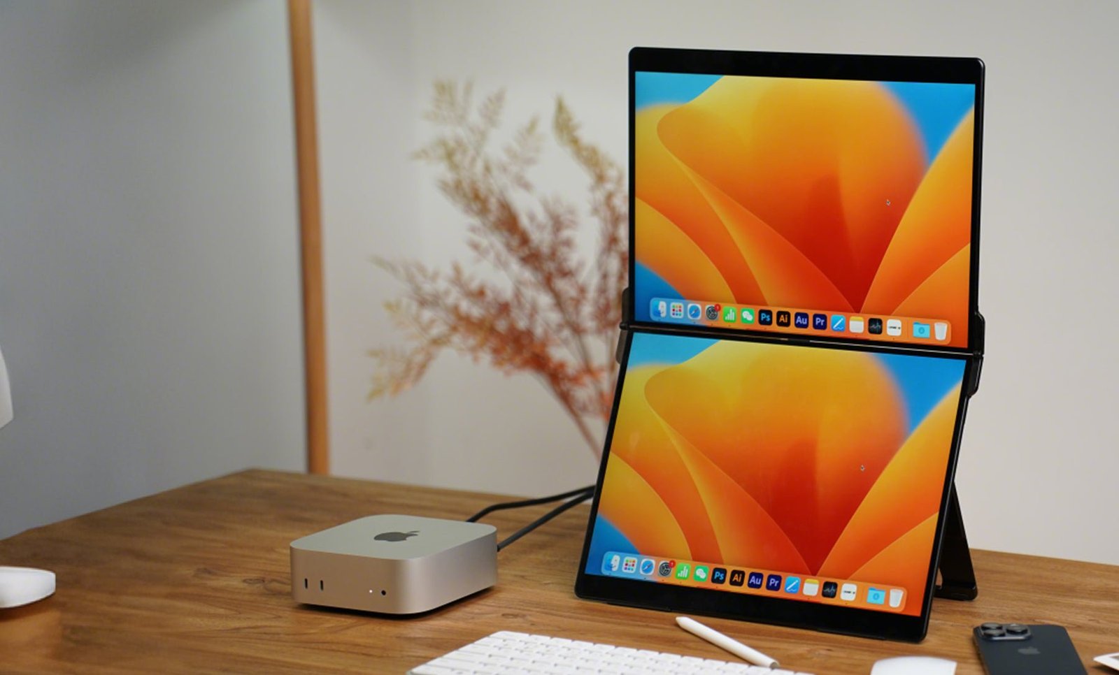 Moniteur double ecran 15,6"Pouces 2K (no touch)
